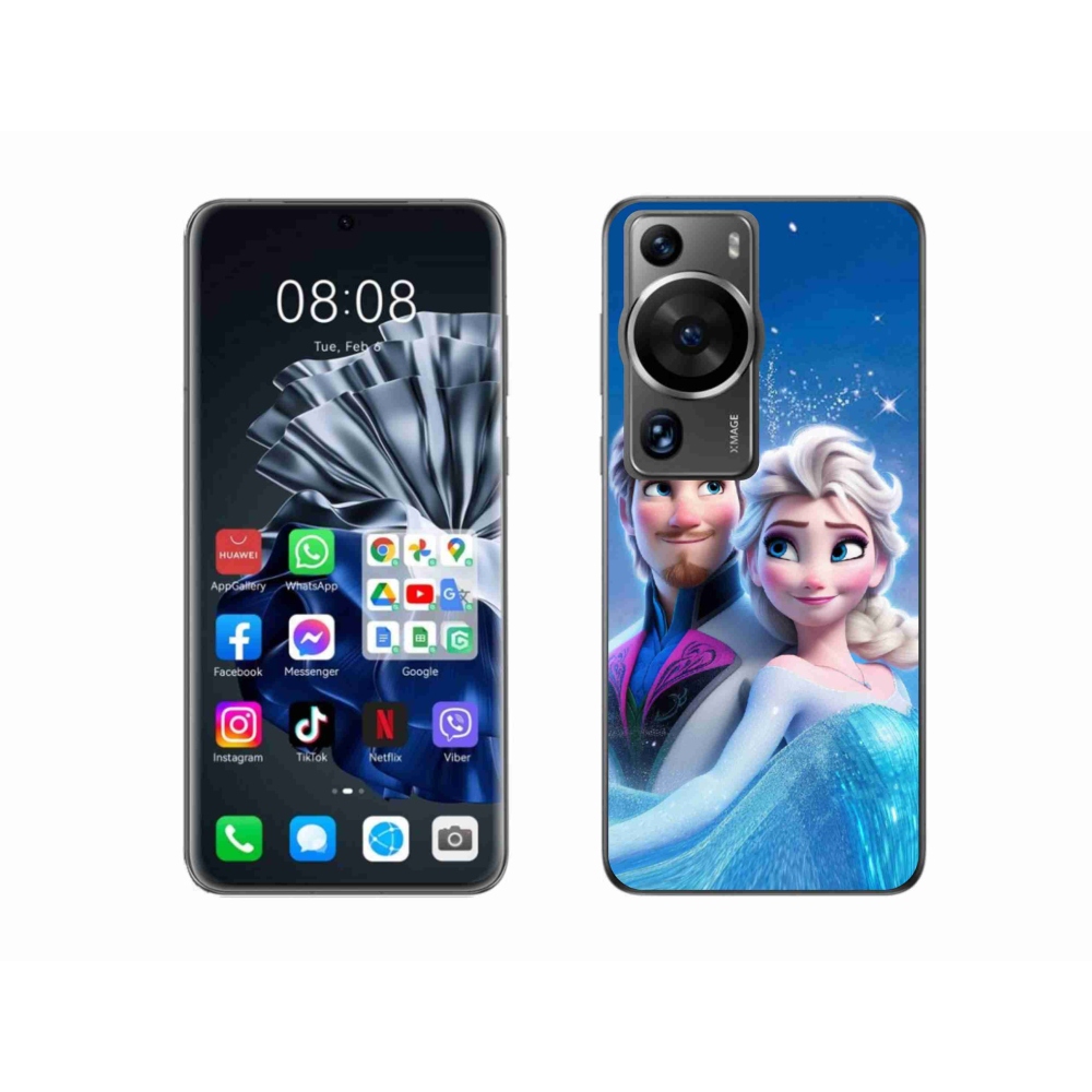 Gélový kryt mmCase na Huawei P60 Pro - ľadové kráľovstvo 1