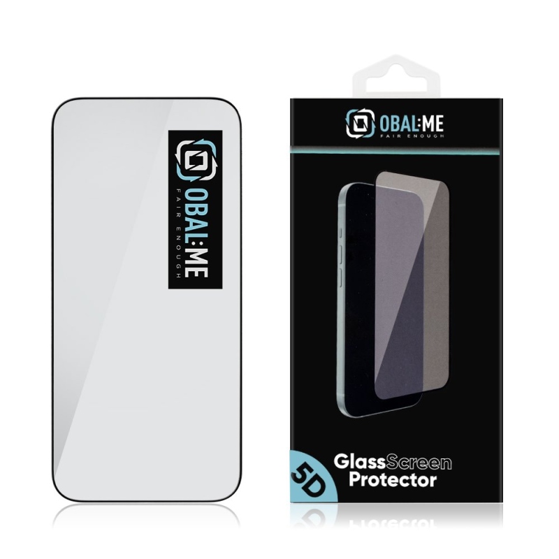 OBAL:ME 5D tvrdené sklo pre Xiaomi 17T Pro, čierne