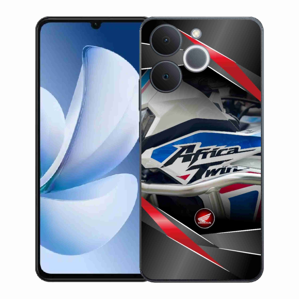 Gélový kryt mmCase na Realme Note 70T - motorka honda