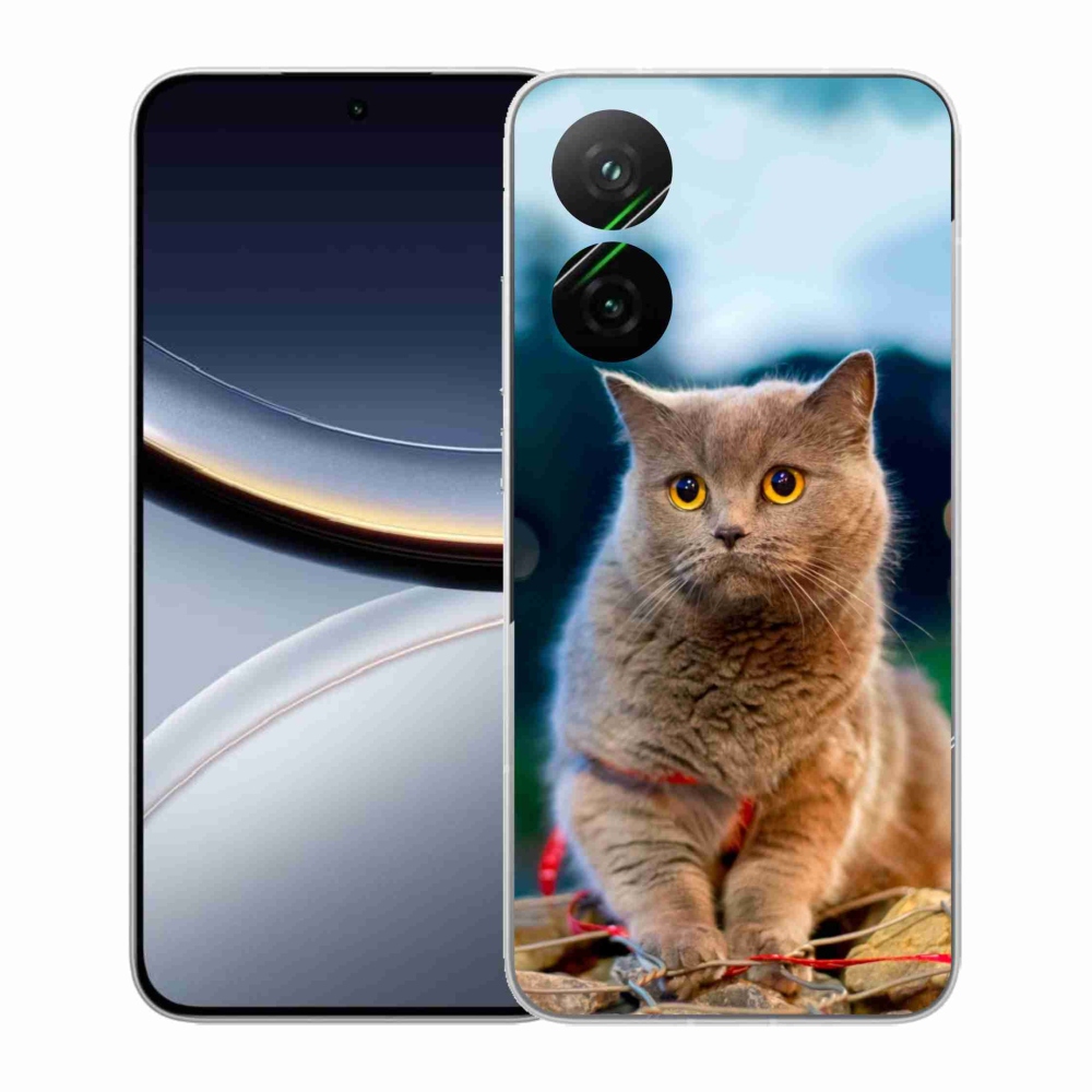 Gélový kryt mmCase na Xiaomi Poco F7 5G - britská modrá 2