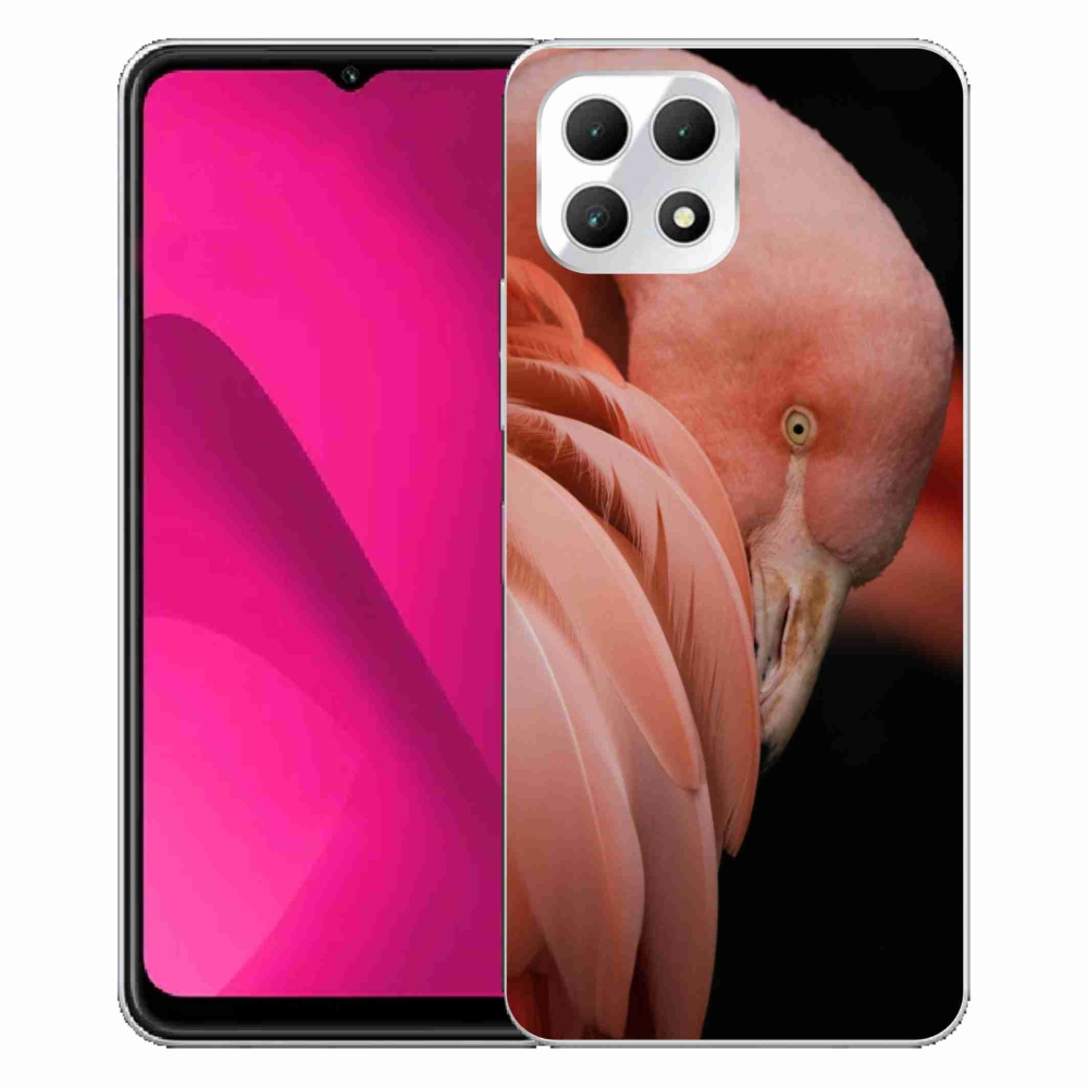 Gélový kryt mmCase na T-Mobile T Phone 2 - plameniak 3