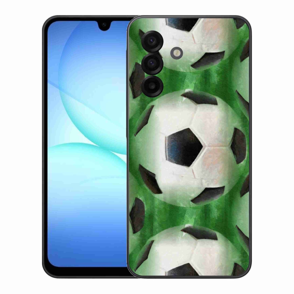 Gélový kryt mmCase na Samsung Galaxy A17 4G/5G - futbalová lopta