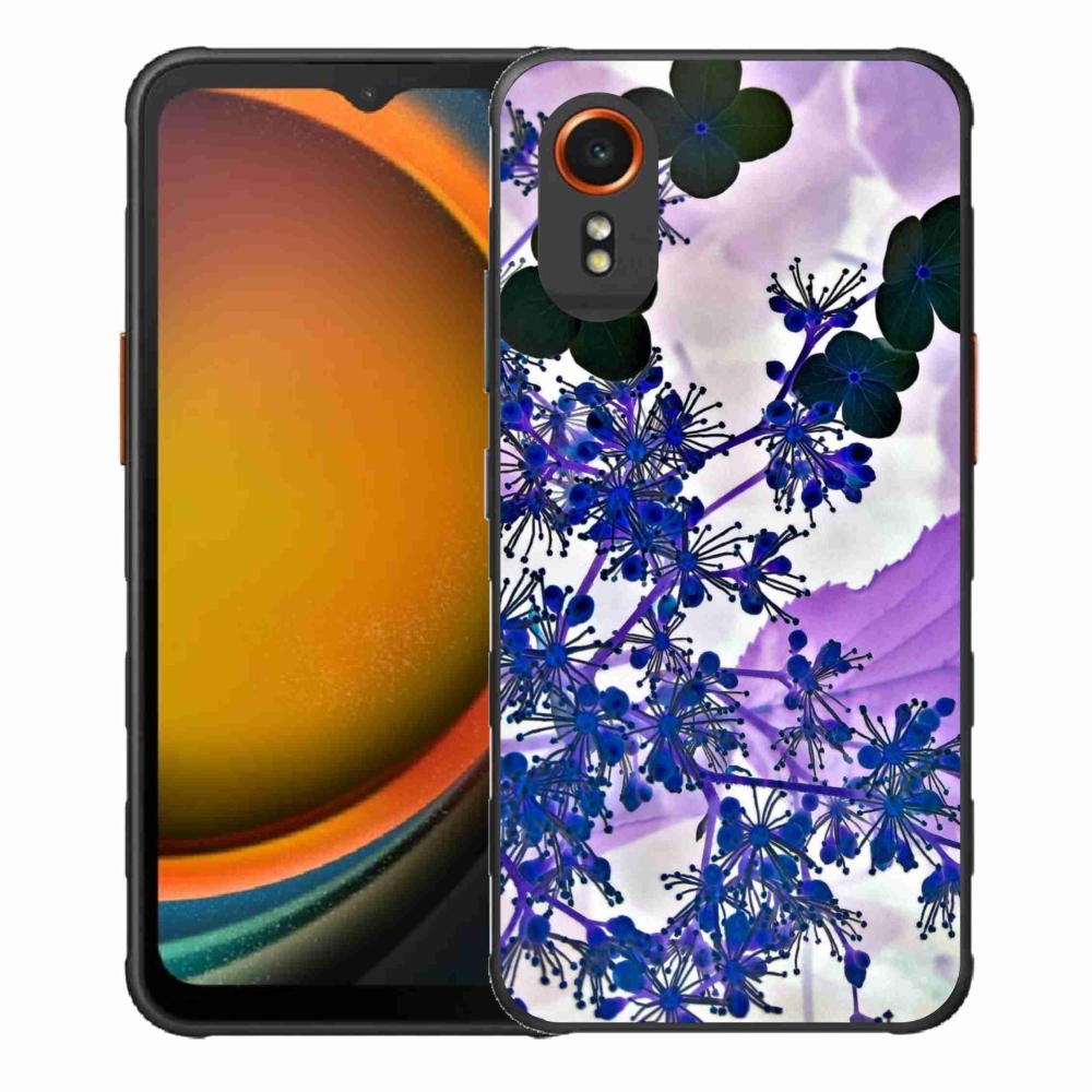 Gélový kryt mmCase na Samsung Galaxy Xcover 7 - kvet hortenzie