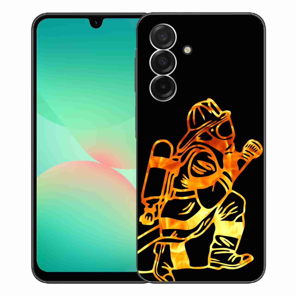 Gélový kryt mmCase na Samsung Galaxy A26 5G - hasič 1