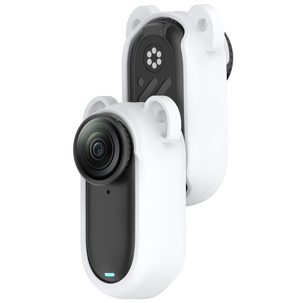 Silikónový ochranný obal pre Insta360 GO 3 / GO 3S - biely