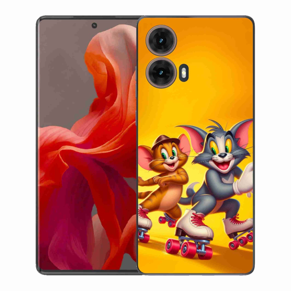 Gélový kryt mmCase na Motorola Moto G85 5G - tom a jerry