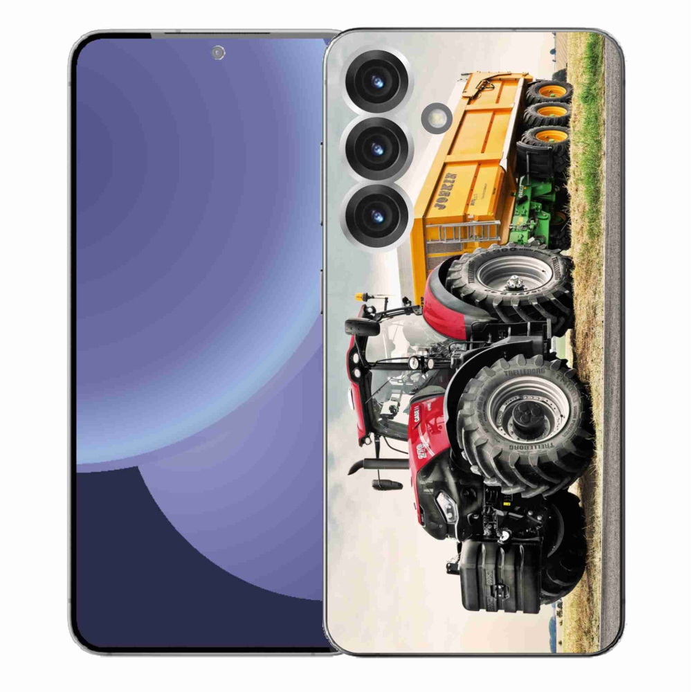 Gélový kryt mmCase na Samsung Galaxy S25+ - traktor 3