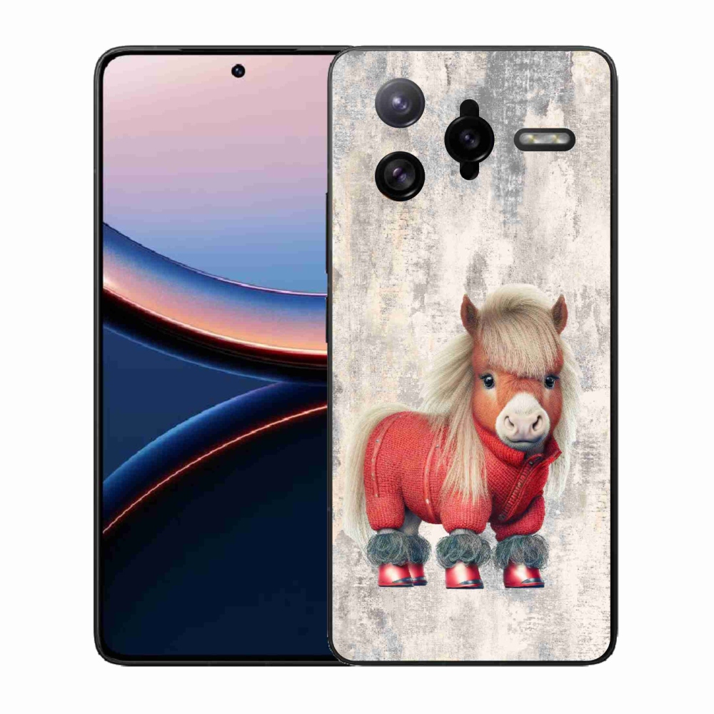 Gélový kryt mmCase na Xiaomi Poco F7 Ultra - poník vo svetri
