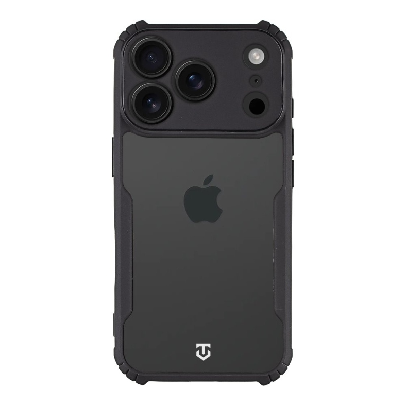 Kryt Tactical Quantum Stealth Cover pre Apple iPhone 17 Pro číry/čierny