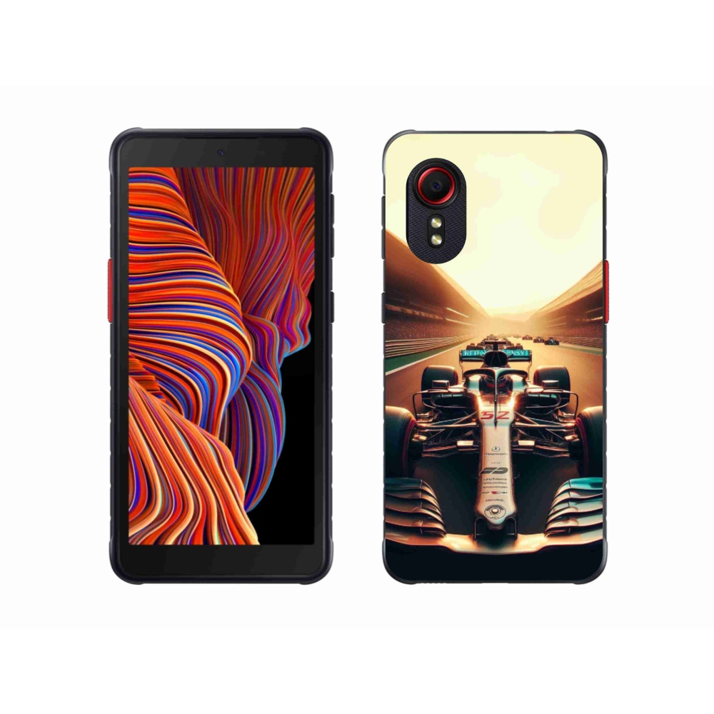 Gélový kryt mmCase na Samsung Galaxy Xcover 5 - formula 1