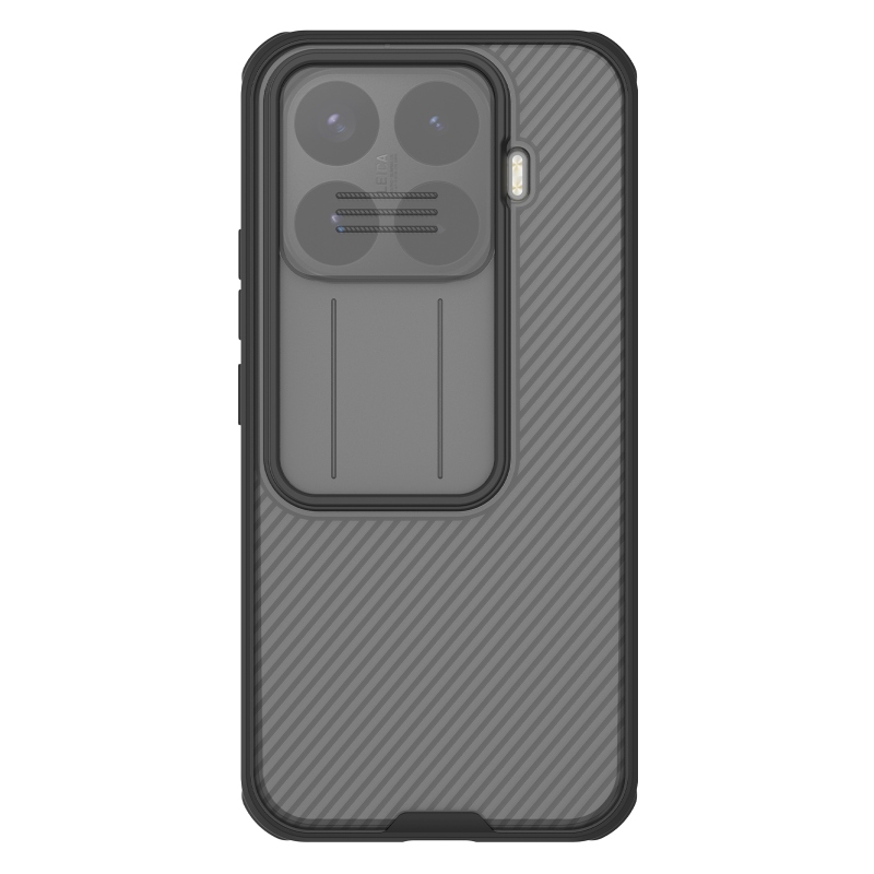Nillkin CamShield PRO zadný kryt pre Xiaomi 17T, priehľadný čierny