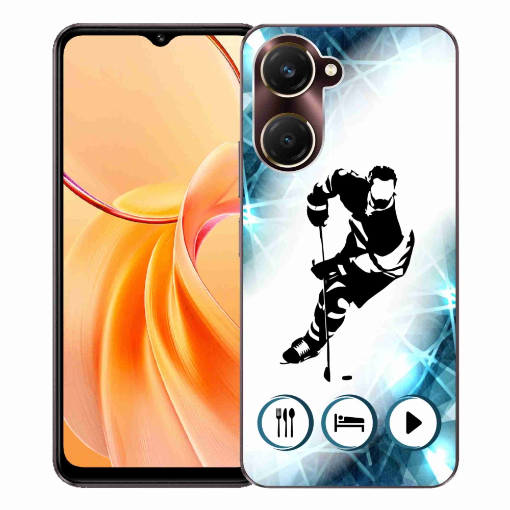 Gélový kryt mmCase na Vivo Y28s 5G - hokej 1