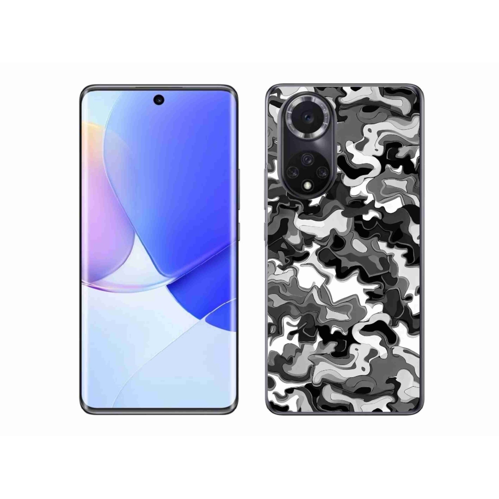 Gélový kryt mmCase na Huawei Nova 9 - maskáčový vzor 3