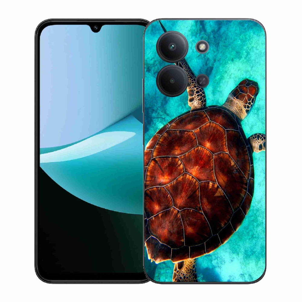 Gélový kryt mmCase na Xiaomi Redmi 15C 4G (171mm)/Poco C85 4G (171mm) - korytnačka