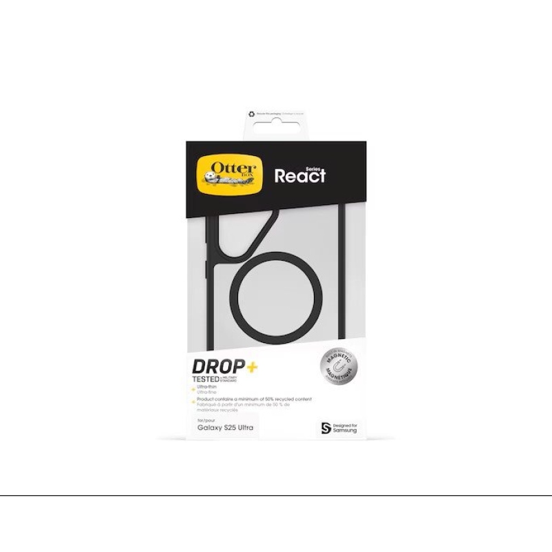 GP-FPS938OB Samsung by Otterbox React Ochranný kryt pre Galaxy S25 Ultra Black Crystal