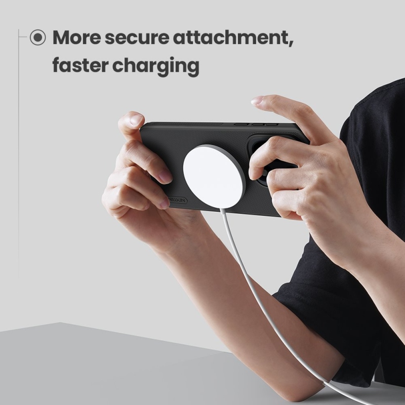 Nillkin Super Frosted PRO Magnetický zadný kryt pre OnePlus 15 Black