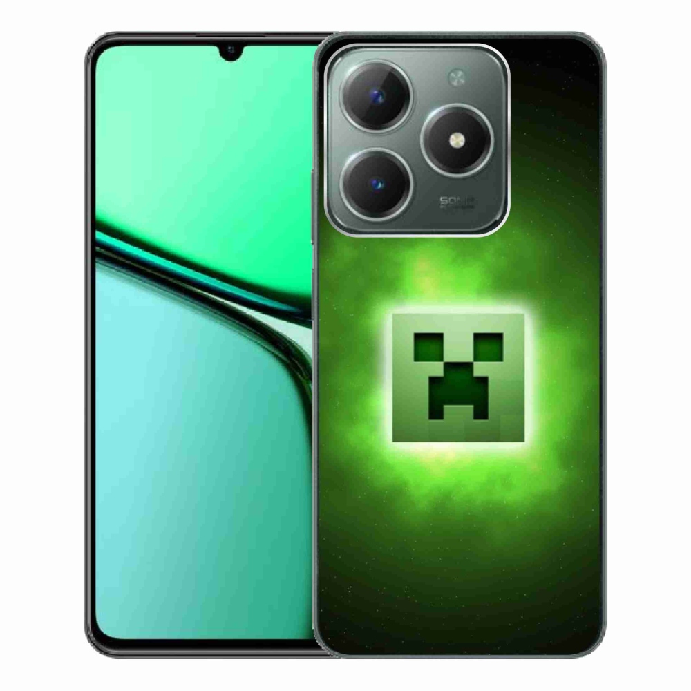 Gélový kryt mmCase na Realme C61 - minecraft