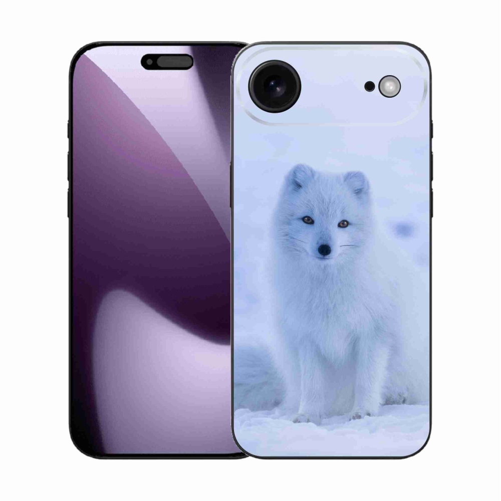 Gélový kryt mmCase na iPhone 17 Air - polárna líška