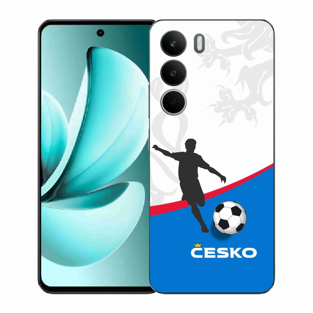 Gélový kryt mmCase na Realme C71 - futbal Česko 1