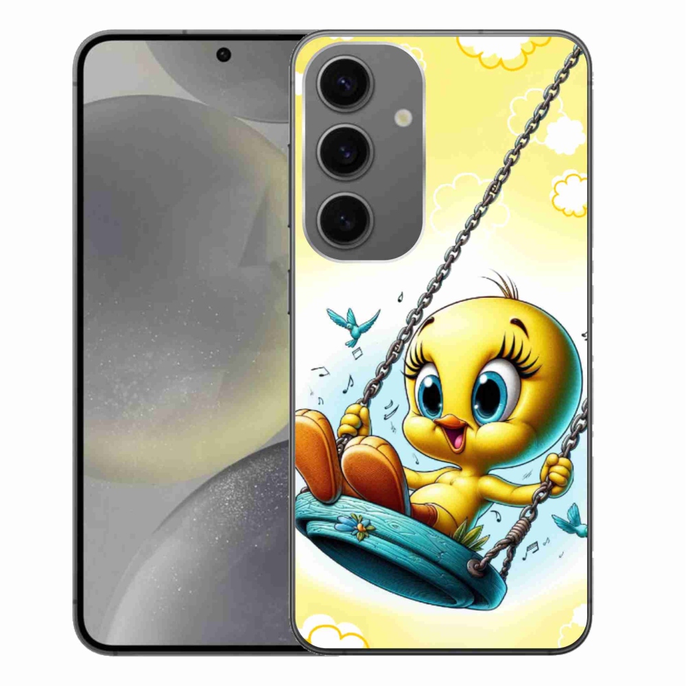 Gélový kryt mmCase na Samsung Galaxy S24+ - tweety