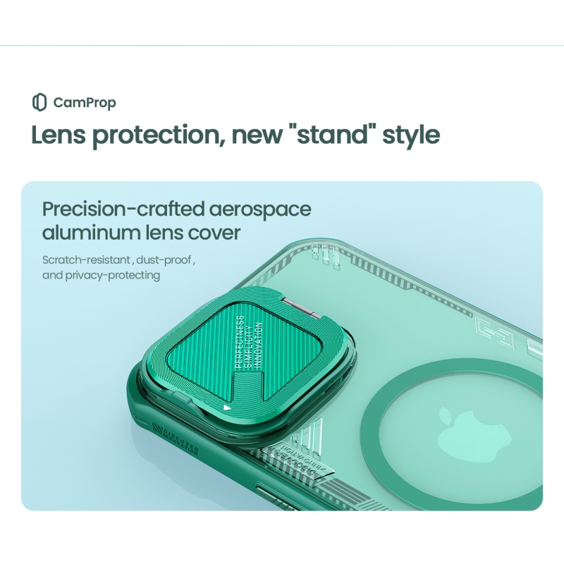 Nillkin Iceblade Prop Magnetický kryt pre Apple iPhone 16 Black