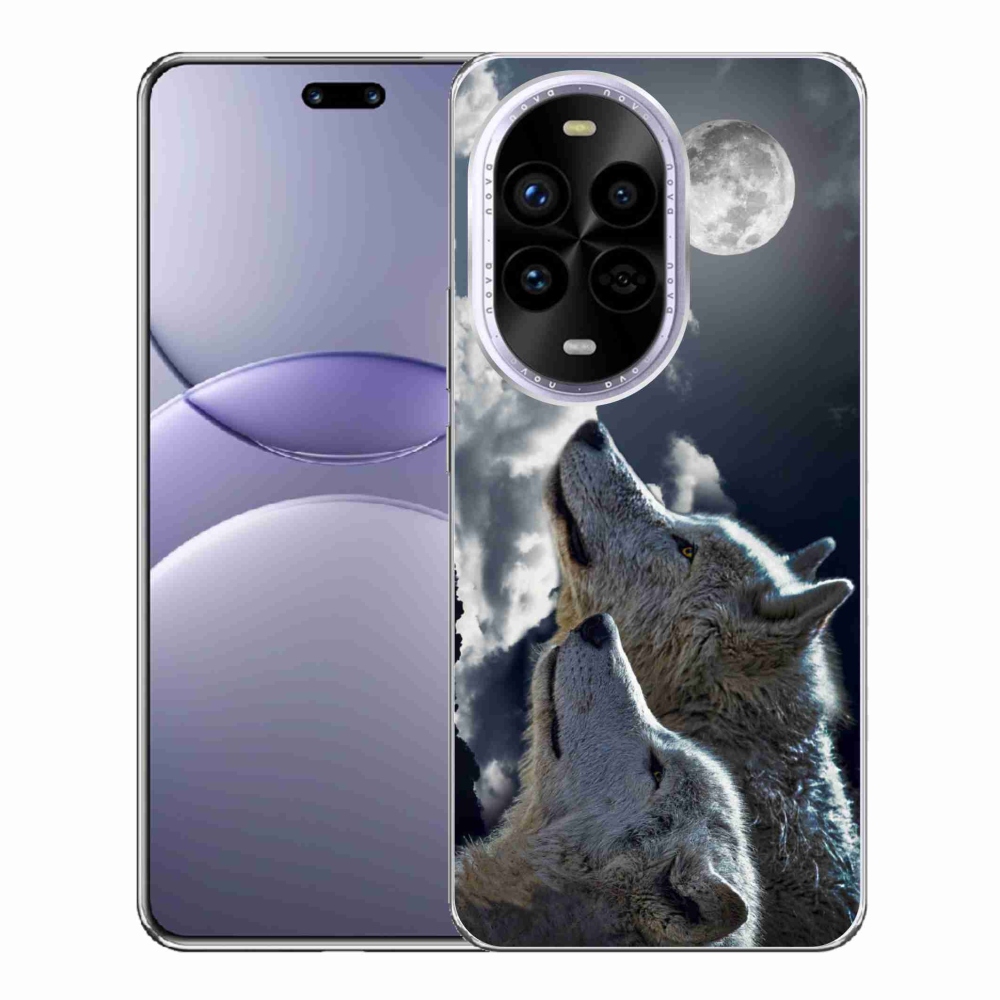 Gélový kryt mmCase na Huawei Nova 13 Pro 5G - vlci
