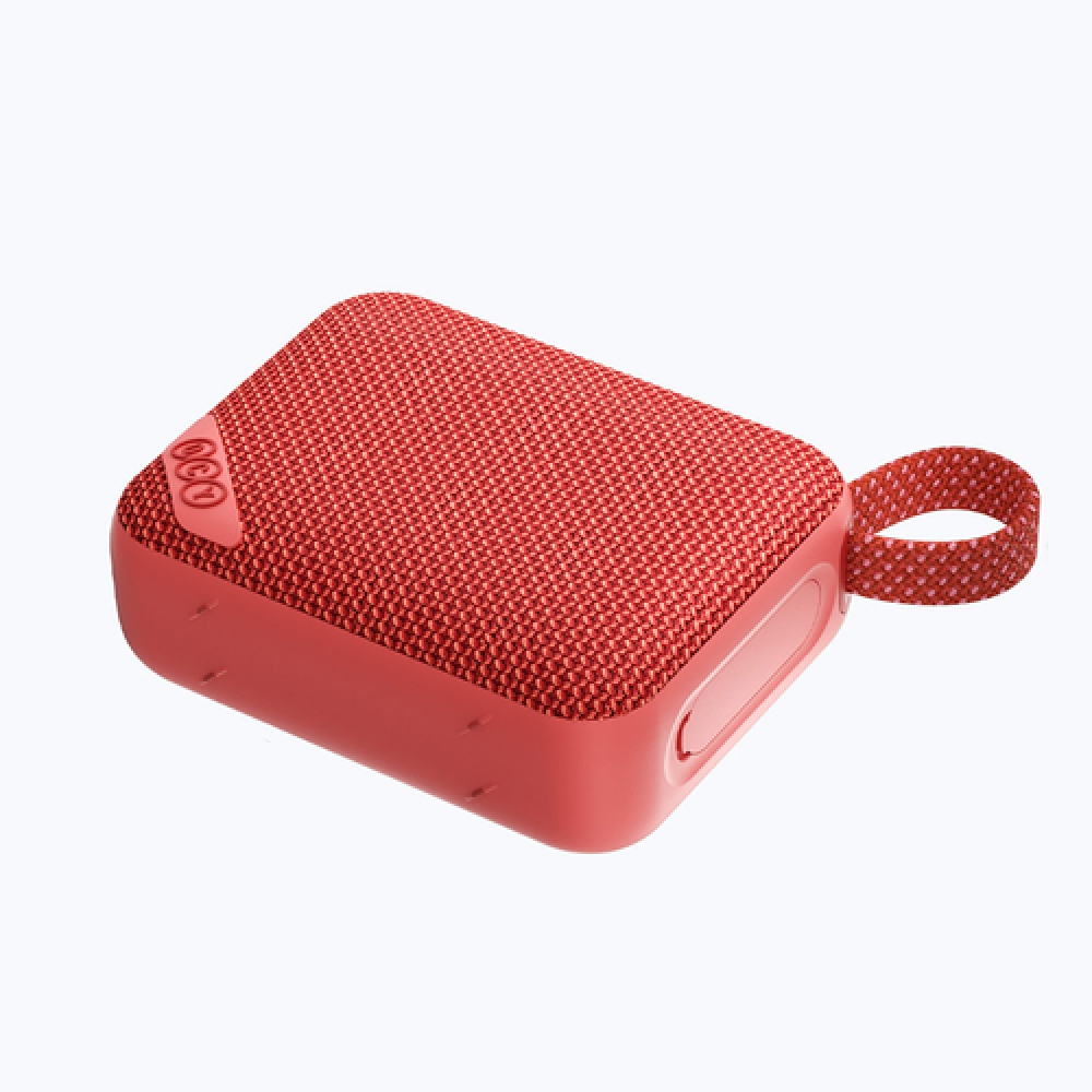 QCY SP2 Bluetooth reproduktor IP67 s RGB podsvietením - červený