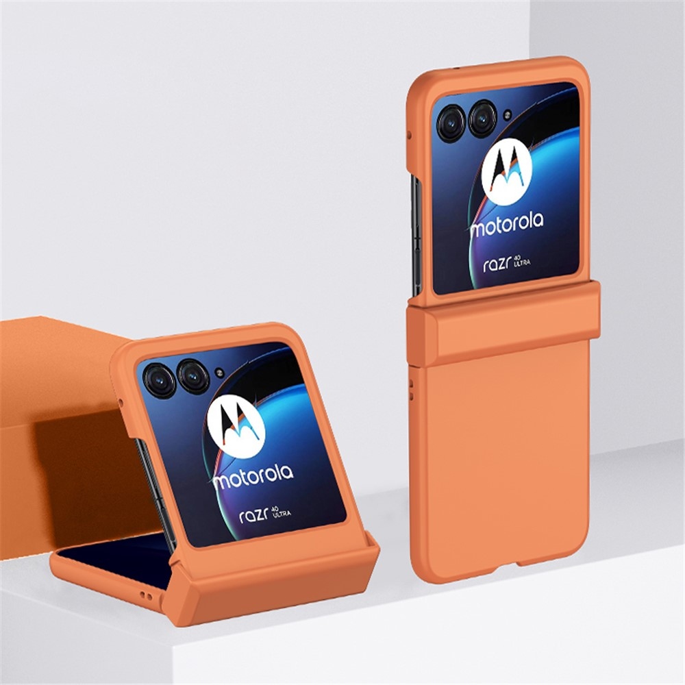 Hard plastový kryt na Motorola Razr 40 Ultra 5G - oranžový