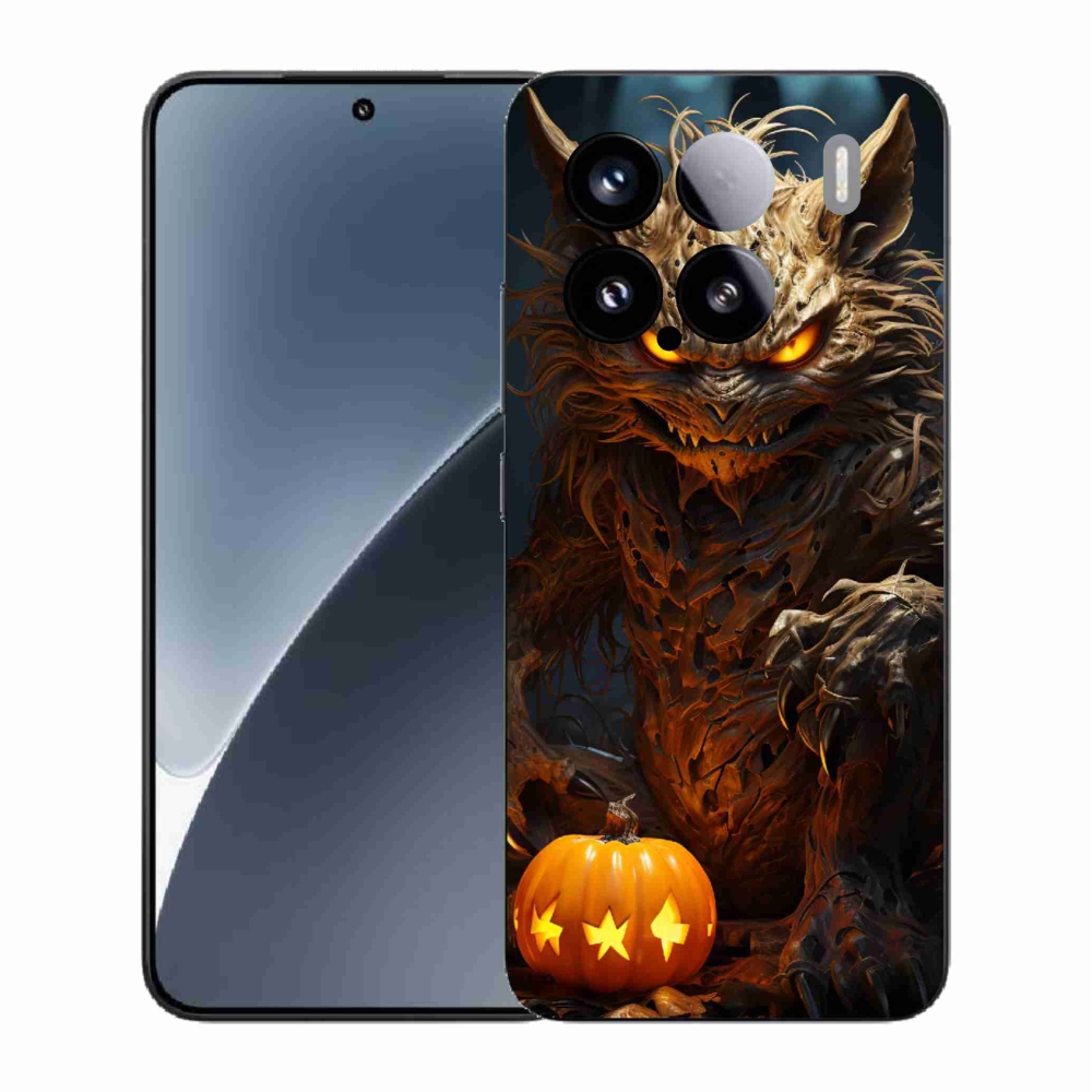 Gélový kryt mmCase na Xiaomi 15 - halloweenska príšera