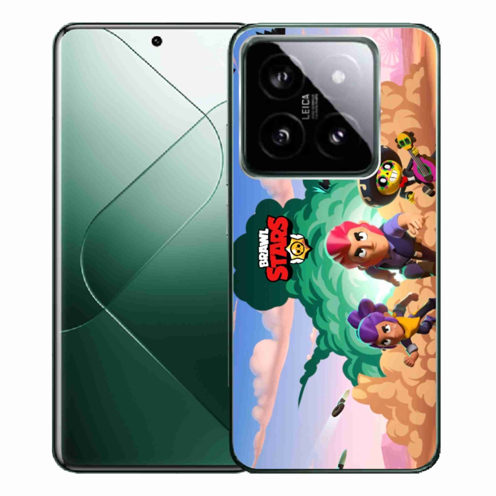 Gélový kryt mmCase na Xiaomi 14 Pro - brawl stars