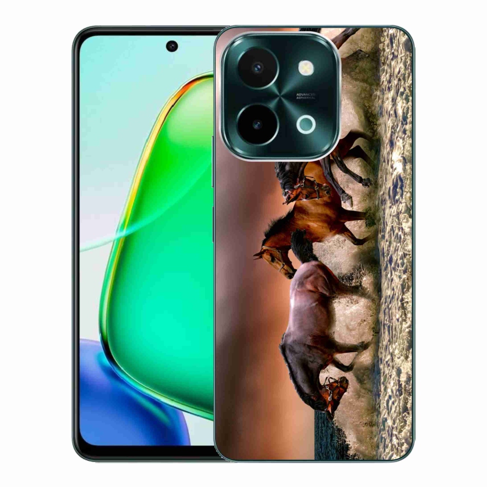 Gélový obal mmCase na Vivo Y28 - kone 1