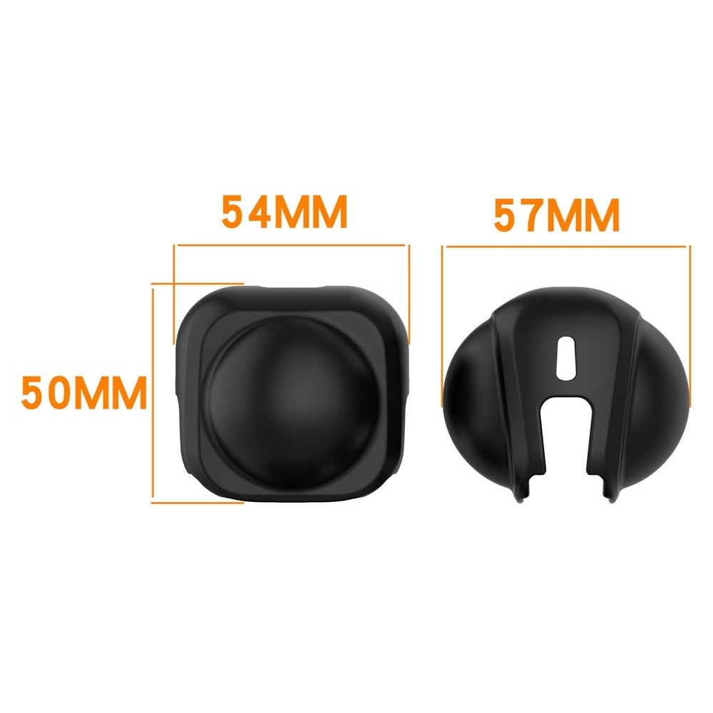 Silikónová krytka objektívov pre Insta360 X5 a X4 - modrá