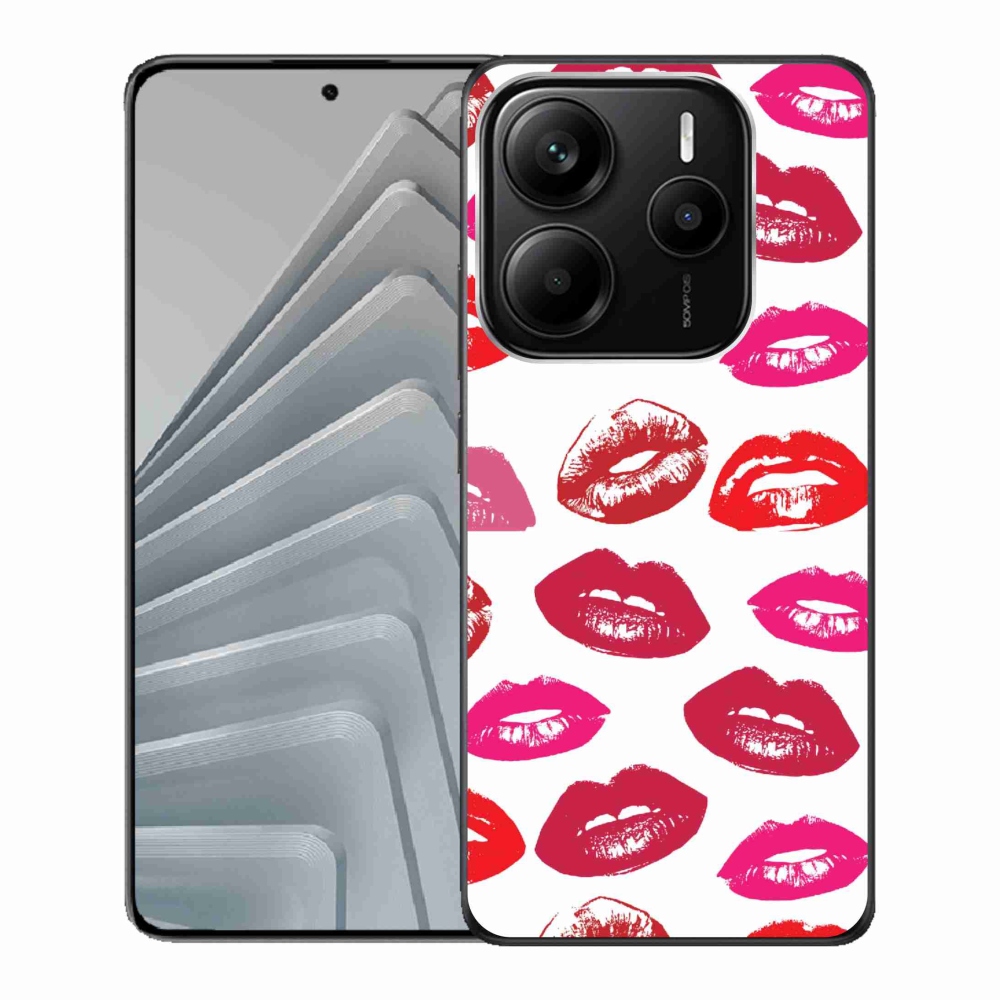 Gélový kryt mmCase na Xiaomi Redmi Note 14 5G - rty