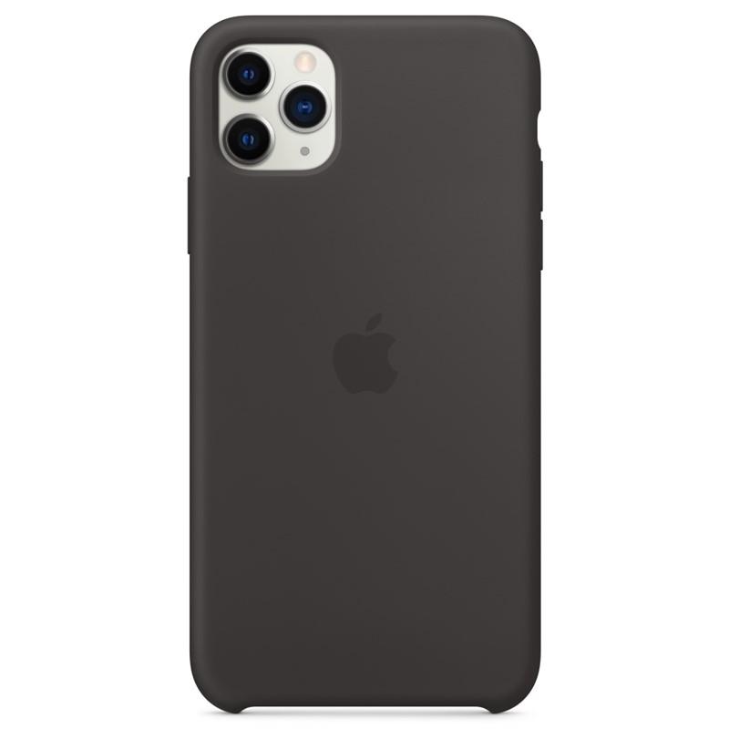 MX002ZM/A Apple Silikónový Kryt pre iPhone 11 Pro Max Black