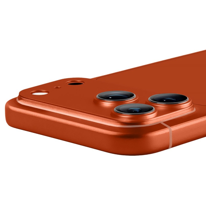 OBAL:ME Camera Island Ochrana objektívu pre Apple iPhone 17 Pro Max Cosmic Orange