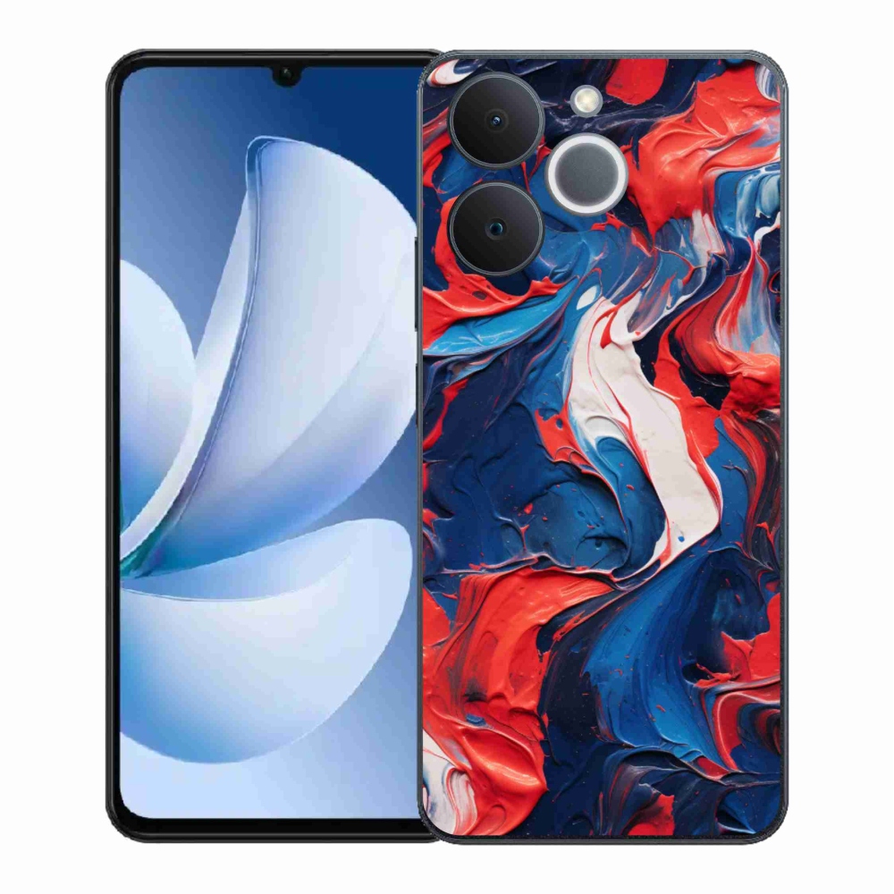 Gélový kryt mmCase na Realme Note 70T - abstraktný motív 7