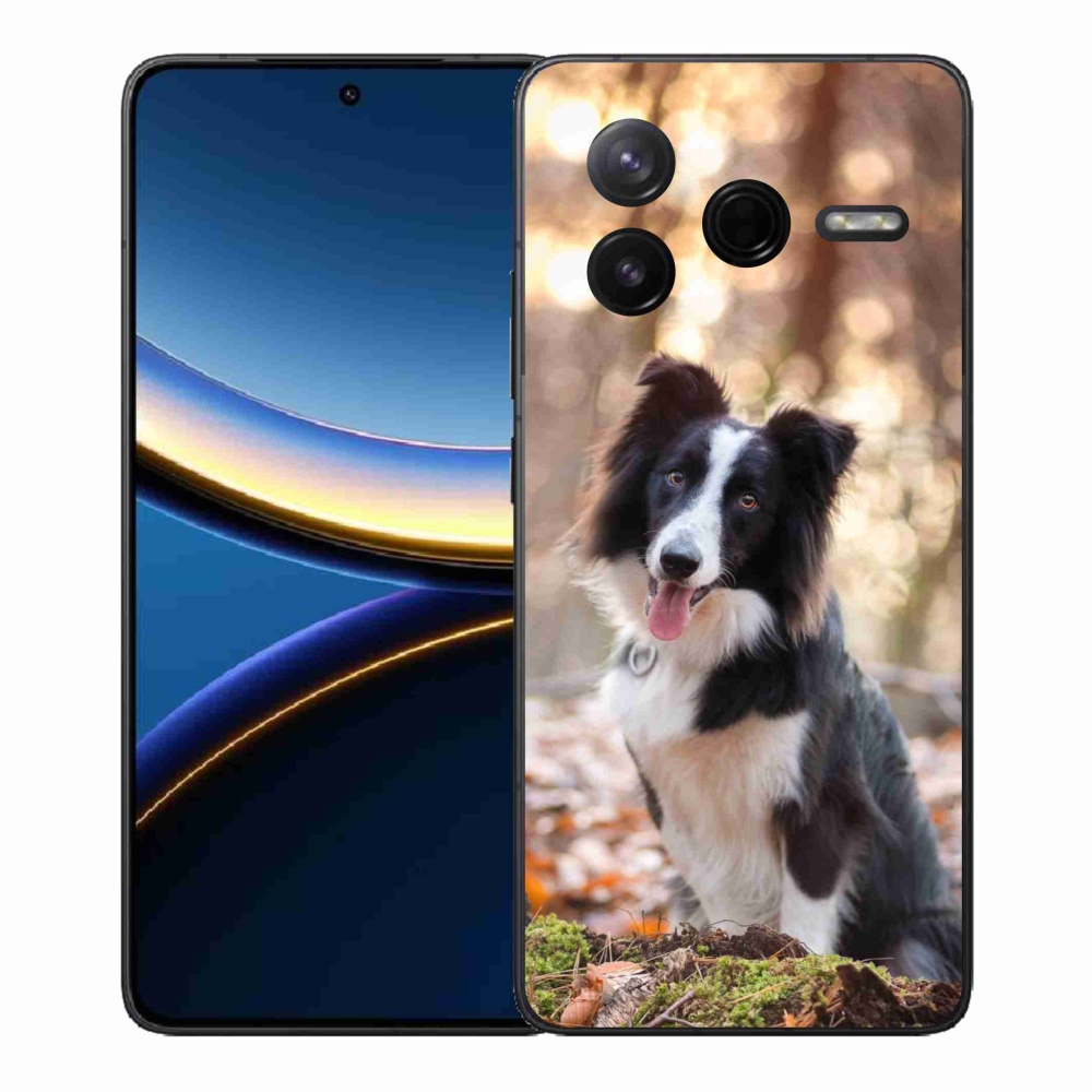 Gélový kryt mmCase na Xiaomi Poco F7 Pro - border kólia 1