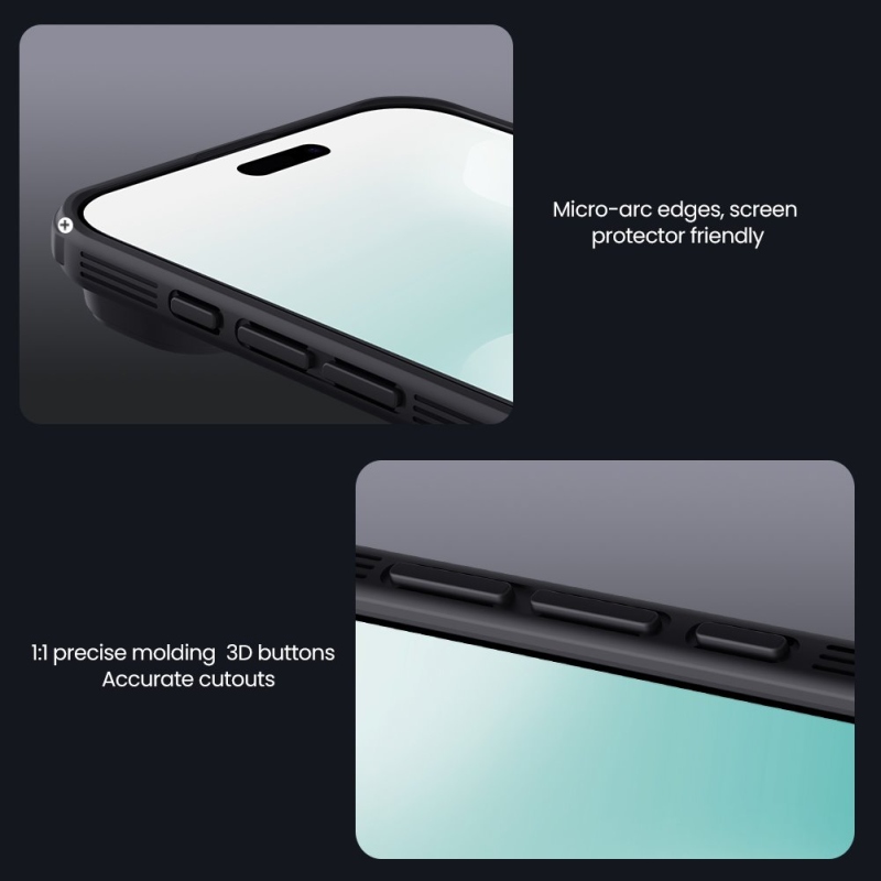 Nillkin CamShield PRO Zadný kryt pre Apple iPhone Air Transparent Black