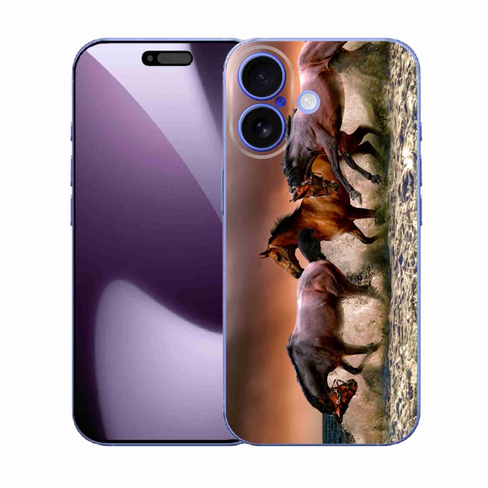 Gélový kryt mmCase na iPhone 17 - kone 1