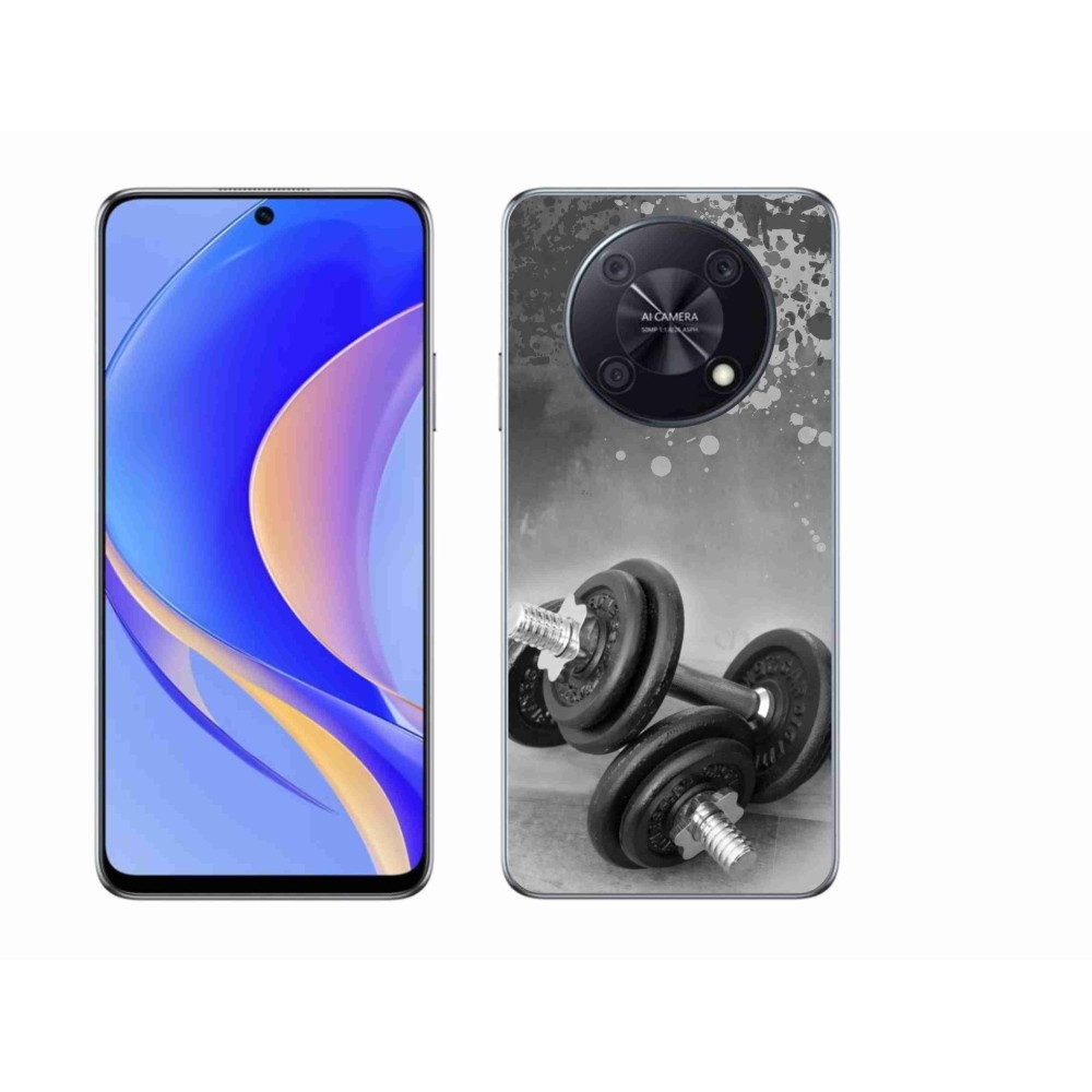 Gélový kryt mmCase na Huawei Nova Y90 - činky 1