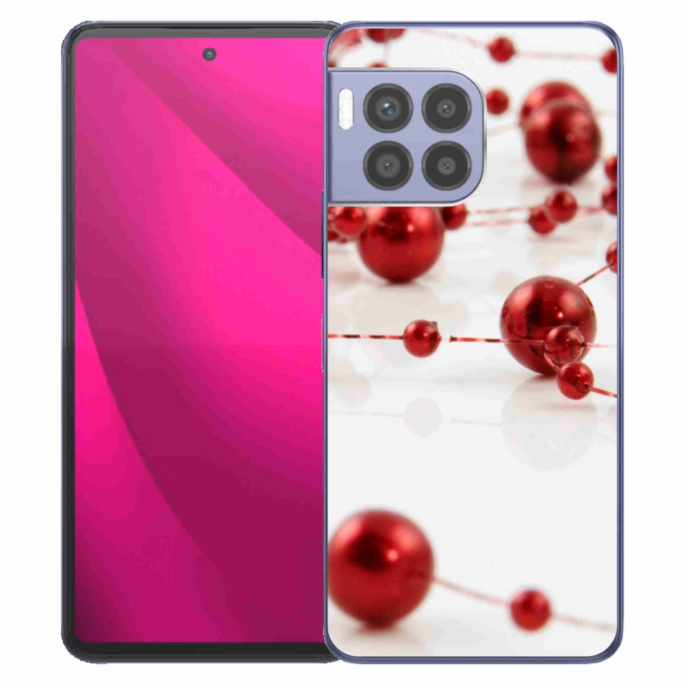 Gélový kryt mmCase na T-Mobile T Phone 2 Pro - vianočná reťaz