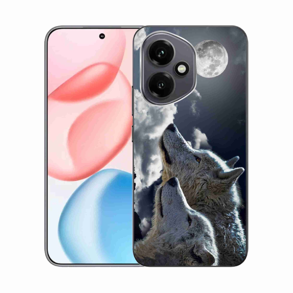 Gélový kryt mmCase na Honor 400 - vlci