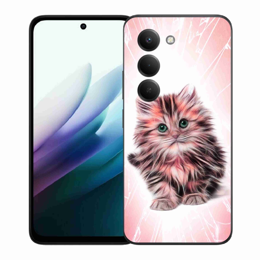 Gélový kryt mmCase na Xiaomi Redmi 15 4G/5G (171mm) - roztomilé mačiatko