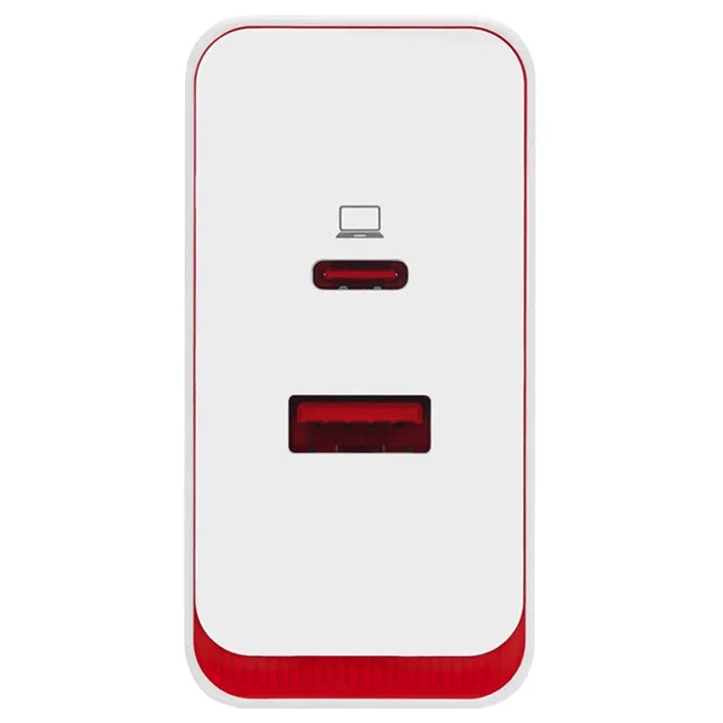 OnePlus SUPERVOOC 100W Dual USB-A/USB-C Cestovná Nabíjačka White