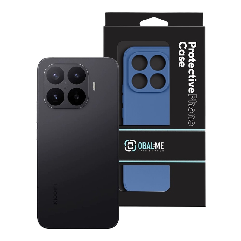 OBAL:ME Matný TPU obal pre Xiaomi 17T Pro, tmavomodrý