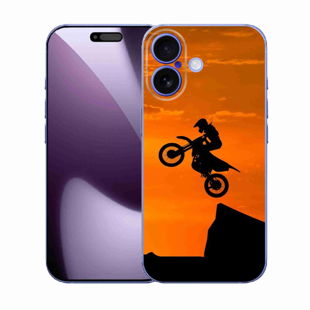Gélový kryt mmCase na iPhone 17 - motocross