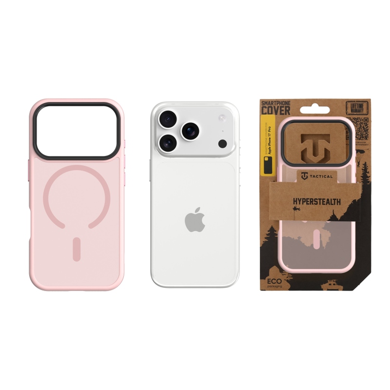 Taktický kryt MagForce Hyperstealth pre iPhone 17 Pro Pink Panther