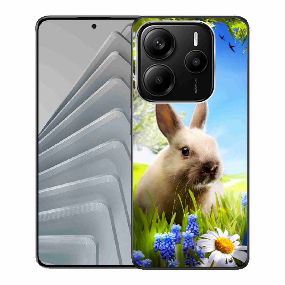 Gélový kryt mmCase na Xiaomi Redmi Note 14 5G - zajíček