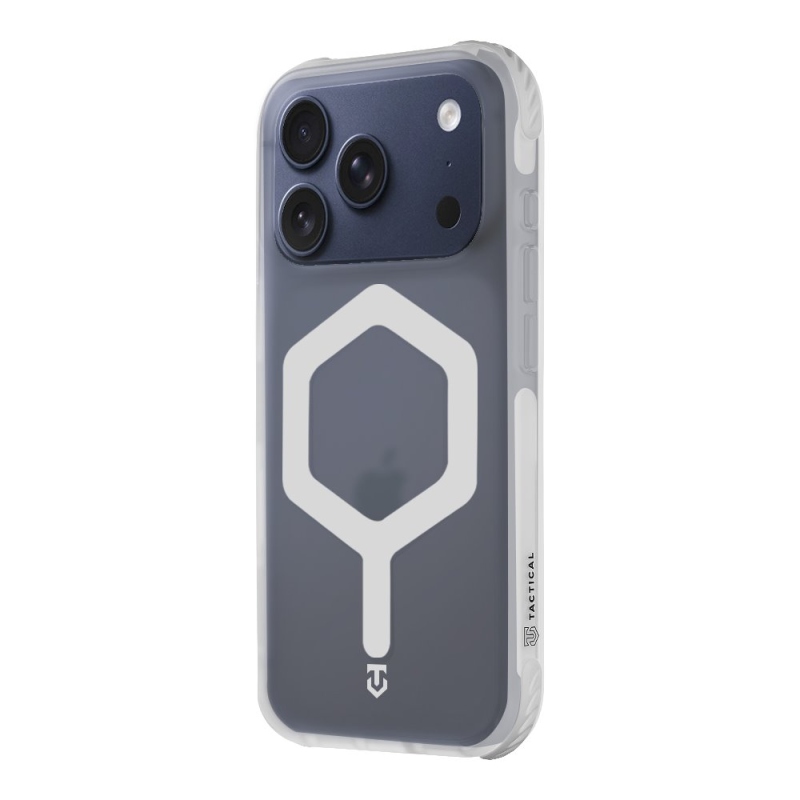 Taktický kryt MagForce Hexagon pre Apple iPhone 17 Pro T-White