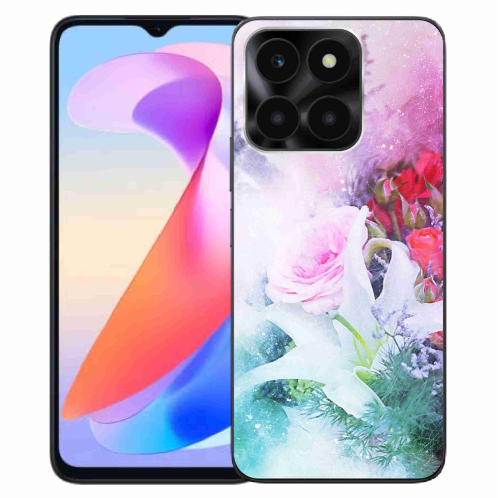 Gélový kryt mmCase na Honor X6a - kvety 4